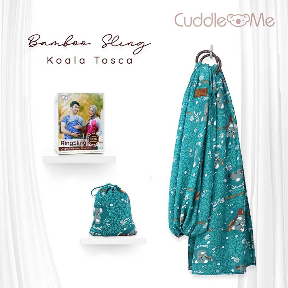 Cuddle Me Air Sling Gendongan Bayi Adem - Tosca - 1