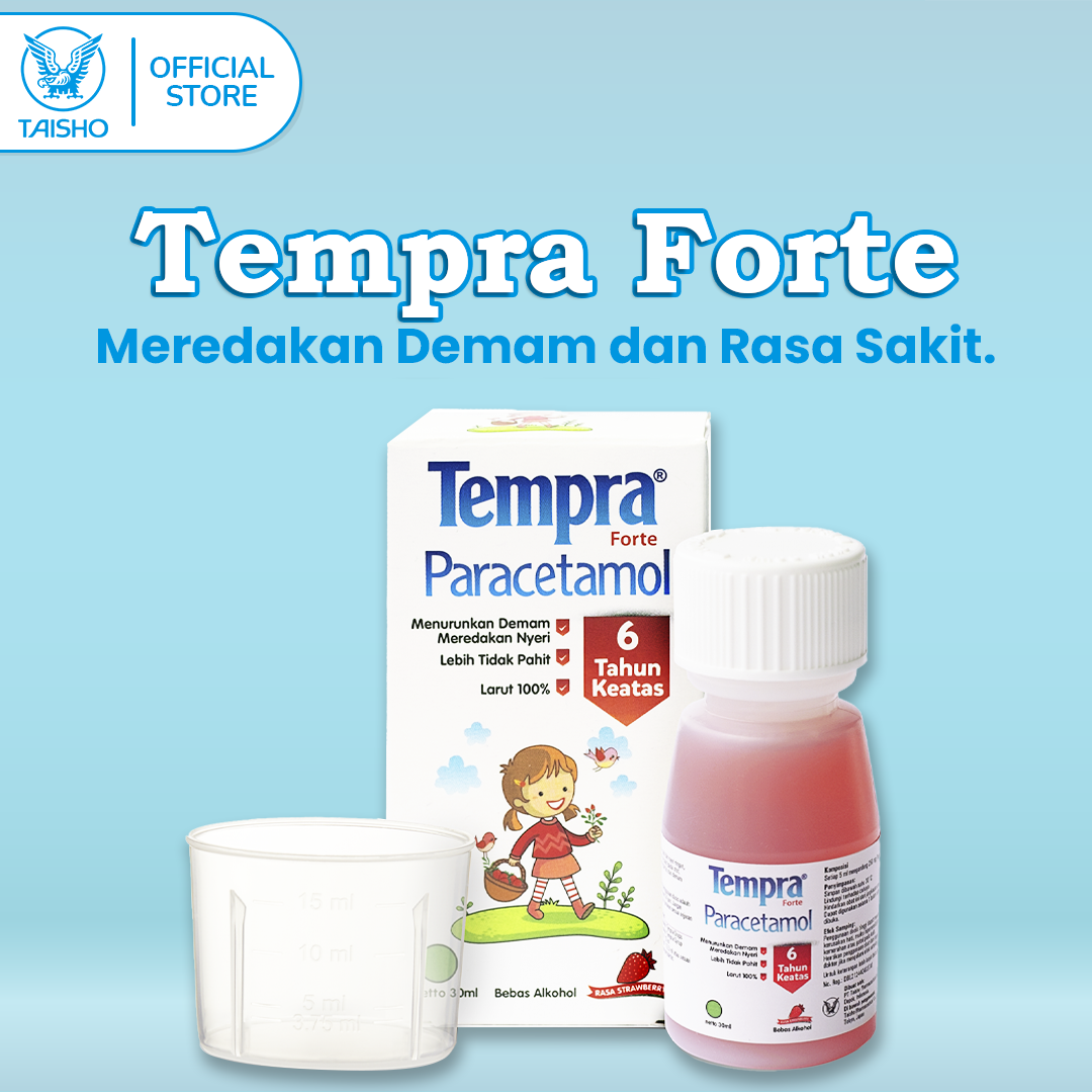 Tempra Forte Paracetamol Anak Rasa Strawberry 30ml - 2