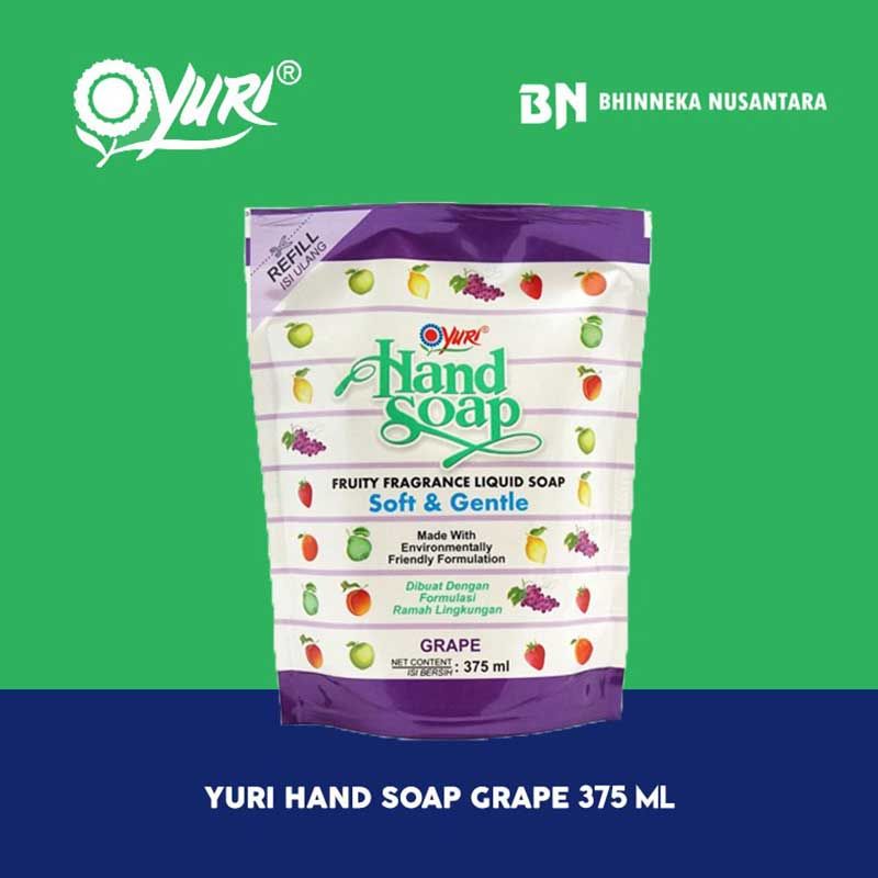 Yuri Hand Soap Grape 375 ml - 1