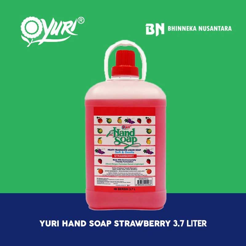 Yuri Hand Soap Strawberry 3.7 Liter - 1