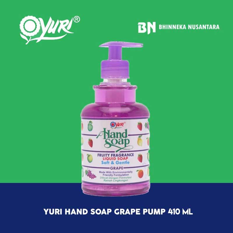 Yuri Hand Soap Grape Pump 410 ml - 1