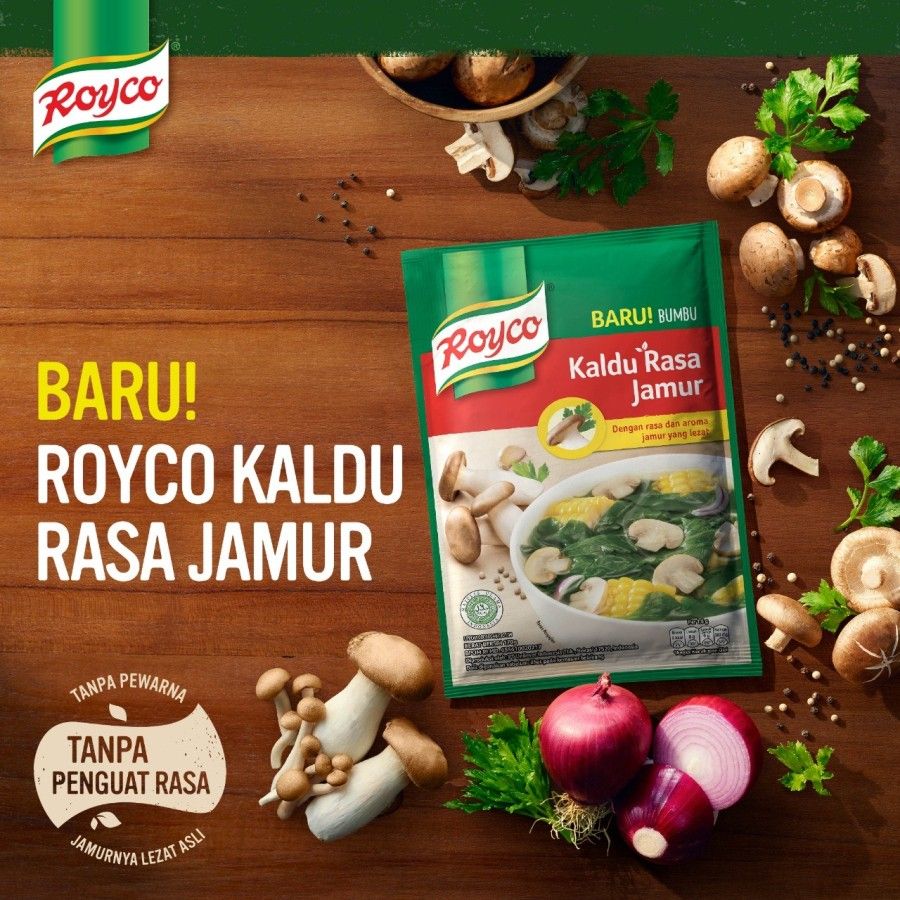 Royco Bumbu Kaldu Jamur 170G - 5