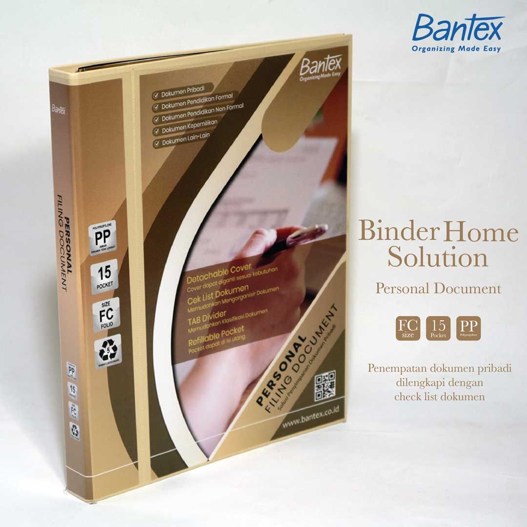 Bantex Binder Personal Filing - 1