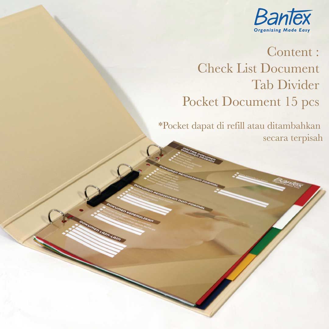 Bantex Binder Personal Filing - 2