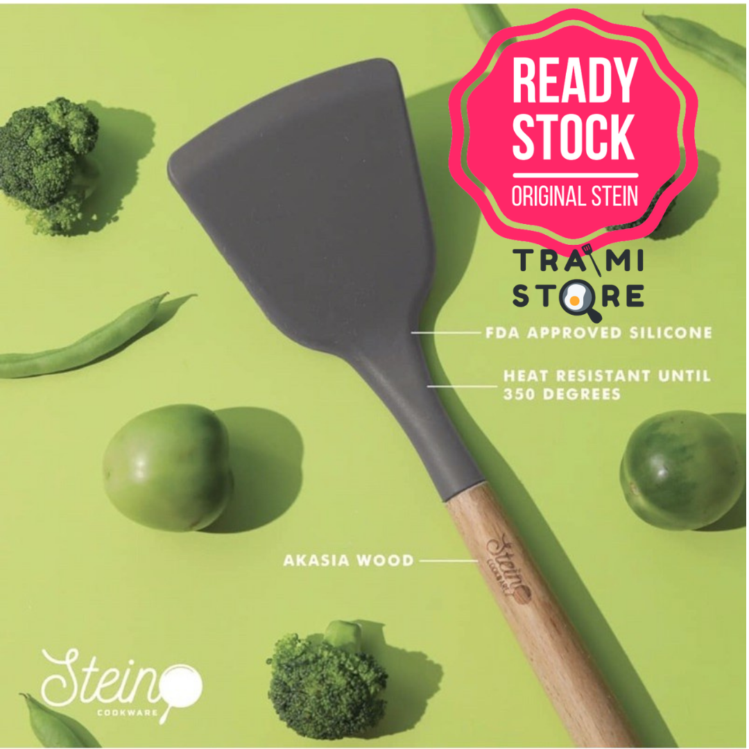 Stein Cookware Sutil Choco Spatula Silikon Original - Choco Grey - 1