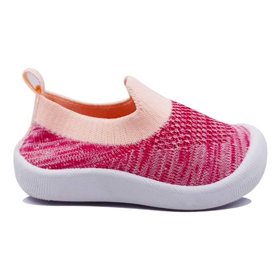 Balmoral Kids Sepatu Bayi Slip On Prewalker Anak 9 bulan - 3 tahun Flexi Sole Shoes Pink-20 - 2