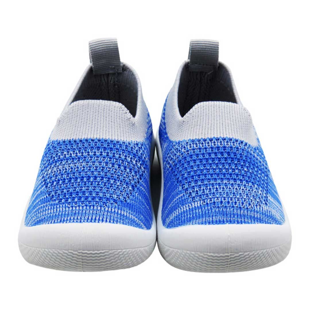 Balmoral Kids Sepatu Bayi Slip On Prewalker Anak 9 bulan - 3 tahun Flexi Sole Shoes Blue-22 - 2