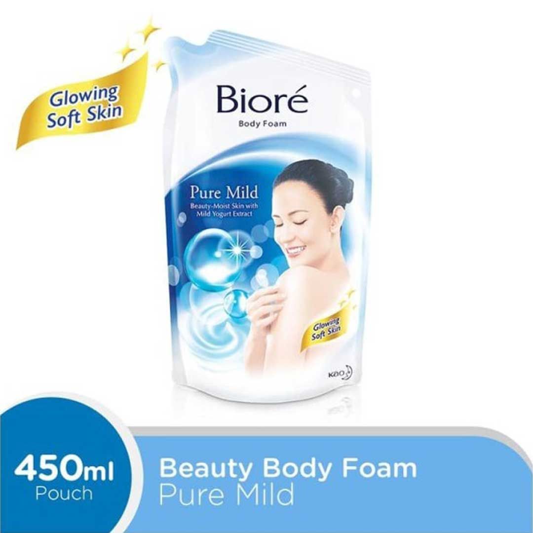 Biore Body Foam Pure Mild 450Ml - 2