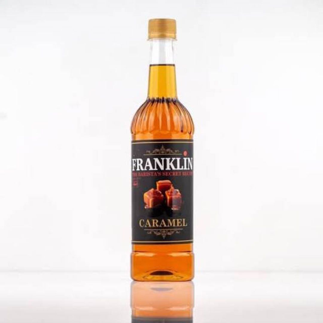 Franklin Premium Simple Syrup Caramel - Sirup Pencampur Minuman - 1