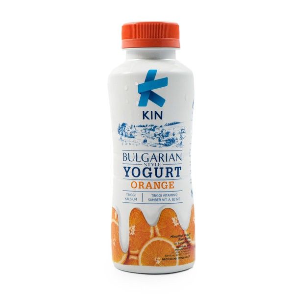 Kin Yogurt Bulgarian Drink Orange 200Ml Murah  Dus - 1