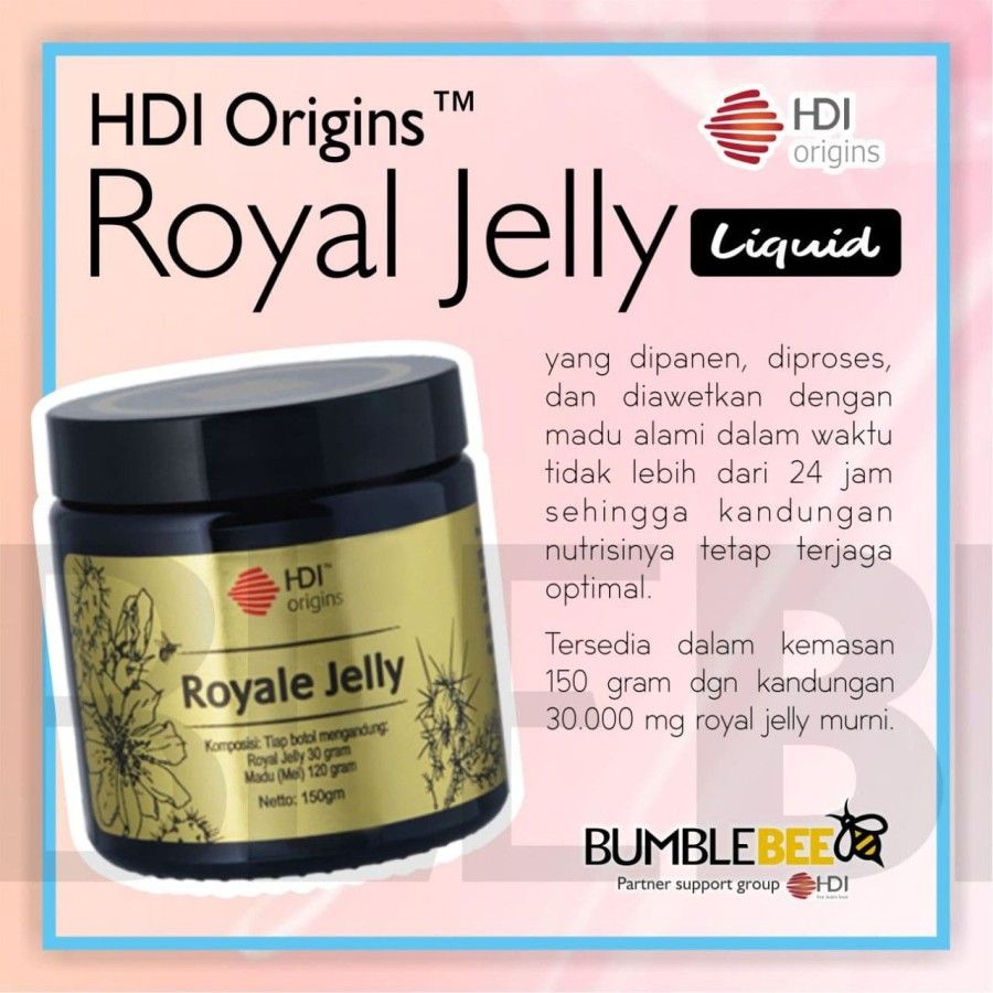 Hdi Royal Jelly Liquid Original - 1