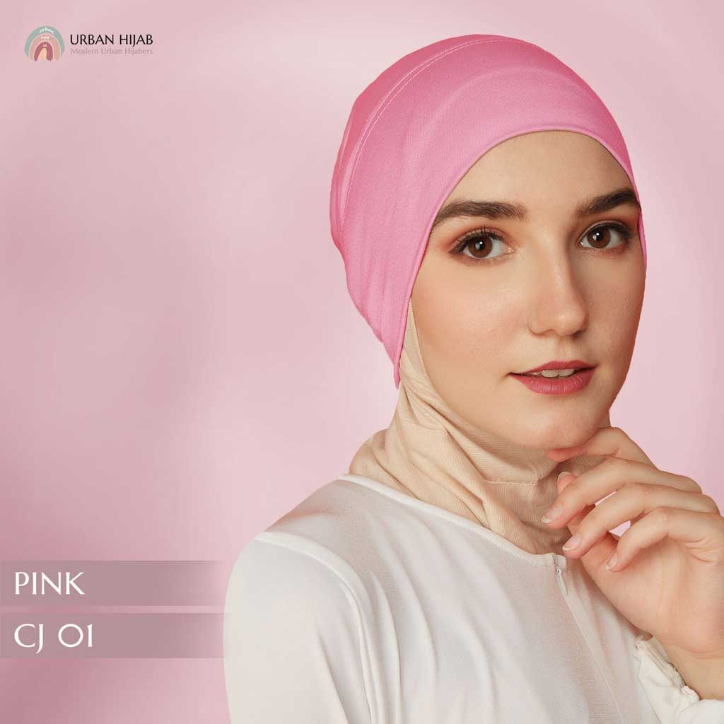 Urban Hijab Ciput Delia - Pink - 1