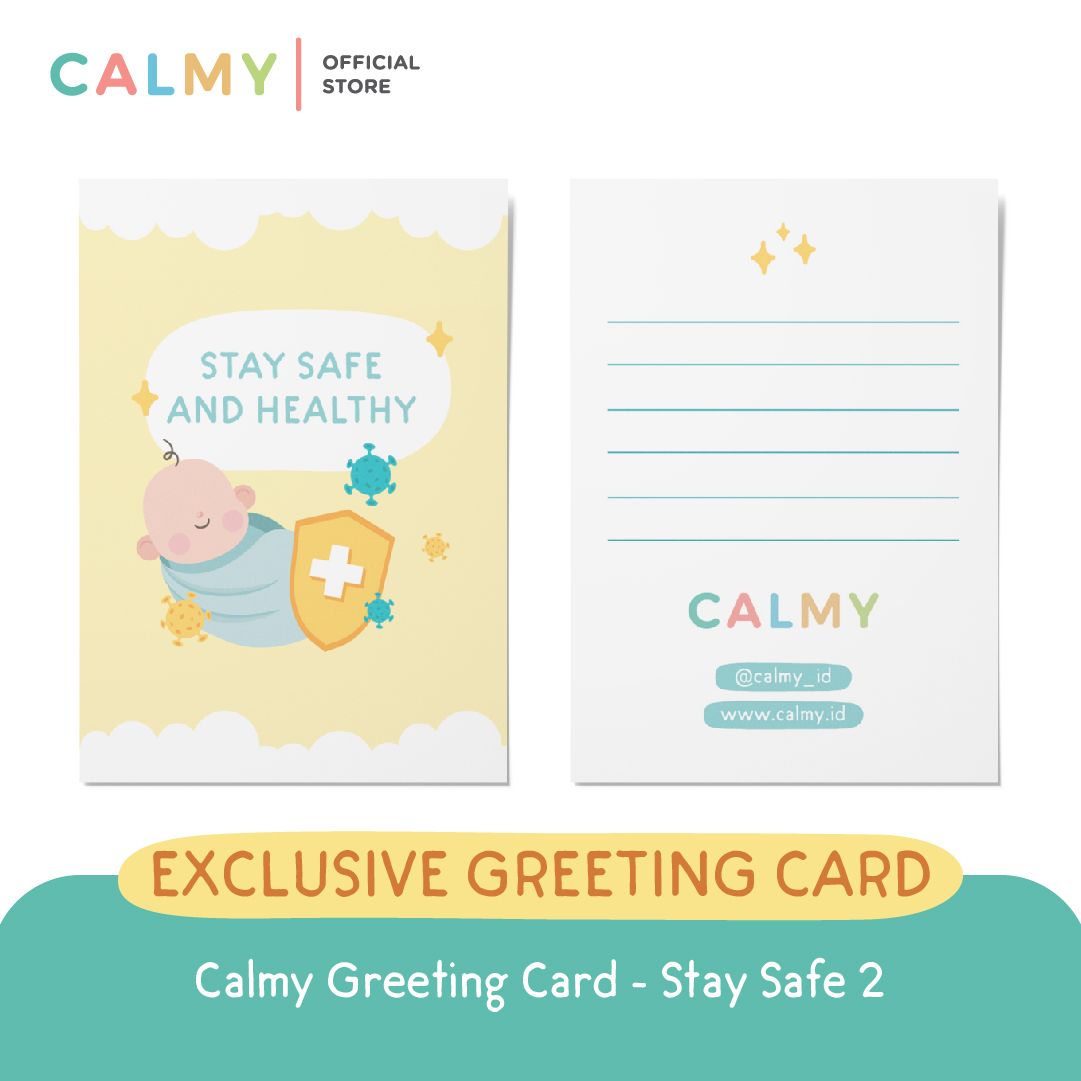 Calmy - Exclusive Greeting Card - Stay Safe 2 - 1