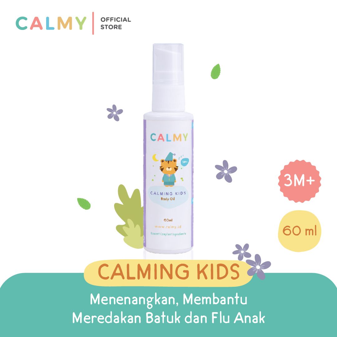 Calmy Calming Kids 30ml - Untuk Demam Batuk Pilek - 1