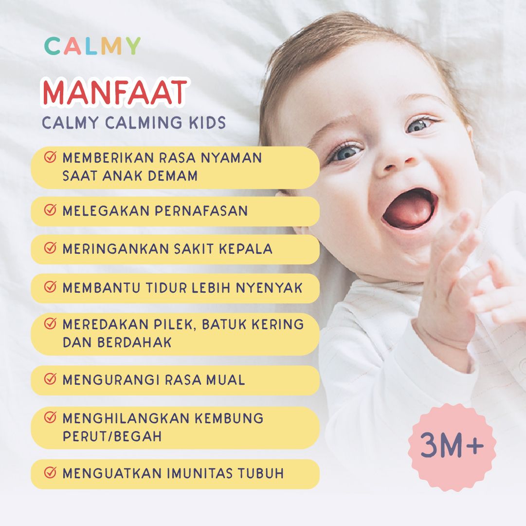 Calmy Paket 3x60ml - Minyak balur premium - 1