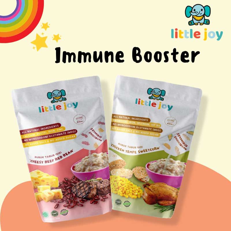 (BUNDLING) Little Joy Bubuk Tabur Gizi MPASI Bayi - Immune Booster - 1