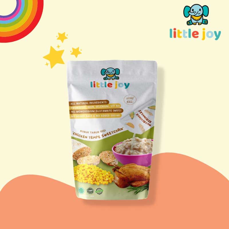 Little Joy Makanan Mpasi Bayi Bubuk Tabur Gizi - Chicken Tempeh - 1