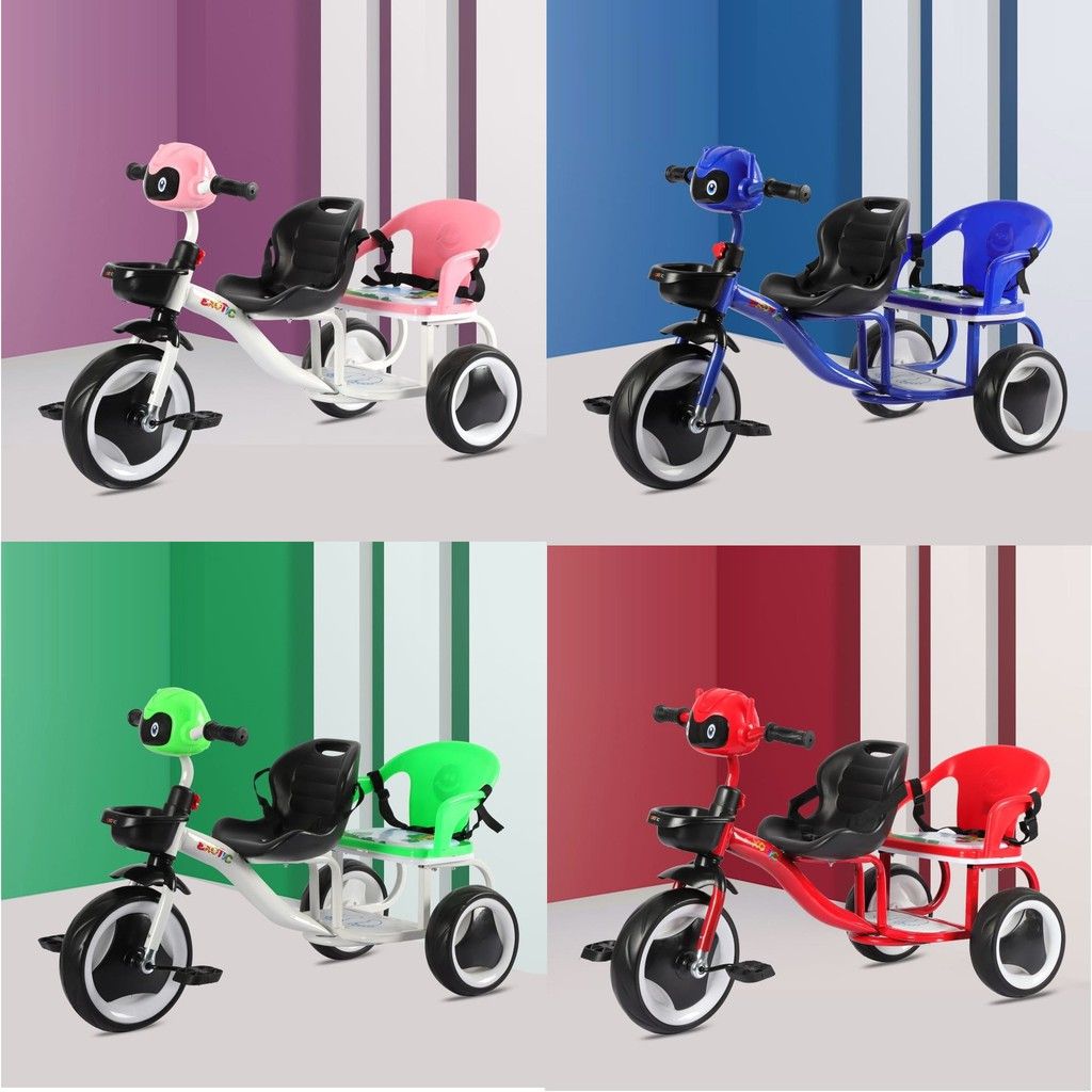 Exotic Sepeda Anak Bayi Balita Dorong Roda 3 Tricycle Exotic ET5777 By Pacific Blue - 3