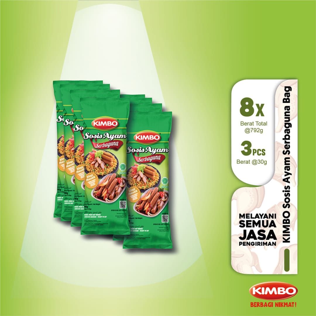 Kimbo Sosis Ayam Serbaguna Bag - 1