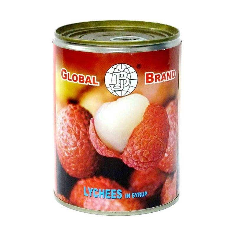 LYCHEE IN SYRUP 565 G GLOBAL BRAND - 1