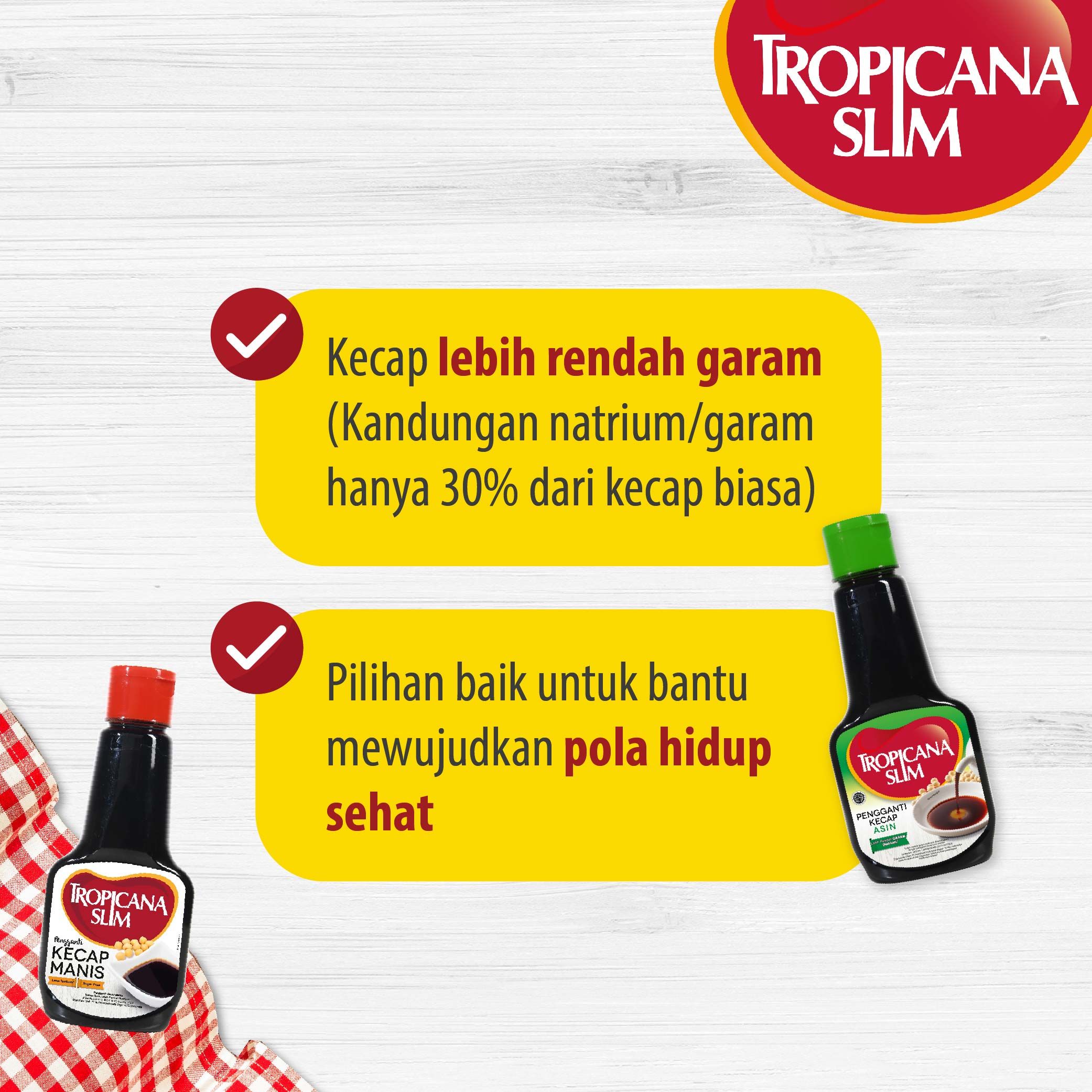 Paket Dapur Sehat-Tropicana Slim Kecap&Saus Tiram | PT26T54 - 2