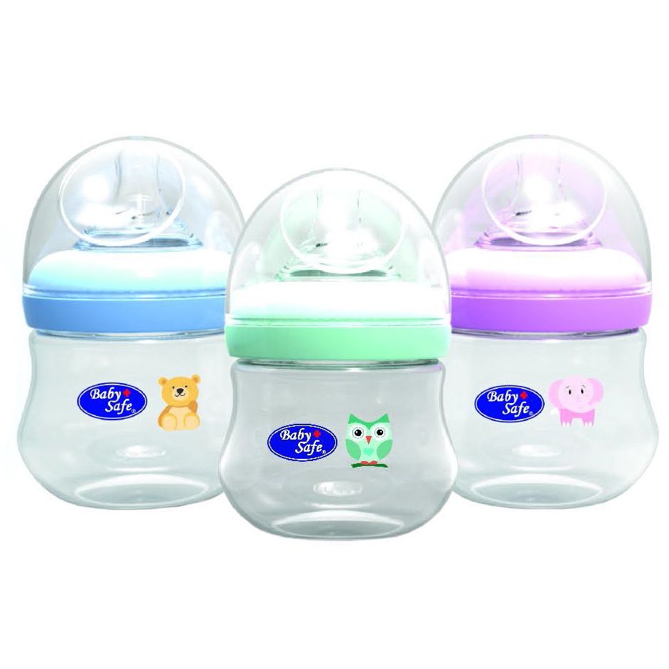 Baby Safe WN04 125Ml Botol Susu Biru - 1