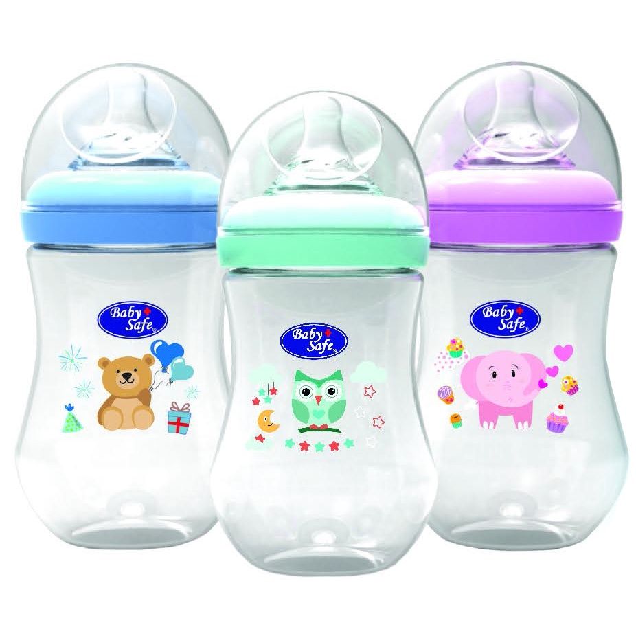 Baby Safe WN05 250Ml Botol Susu Biru - 1