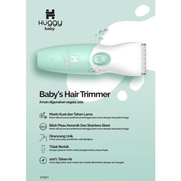 HUGGY BABY HT001 Baby Hair Trimmer  - 3