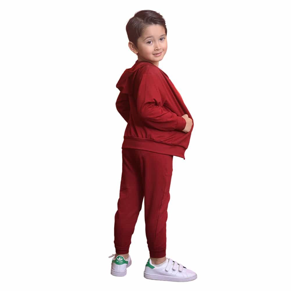 Cuit Baby Wear Niji Series Mirae Jogger Baby Terry Anak Usia 3 Bulan - 5 Tahun - L Red - 2