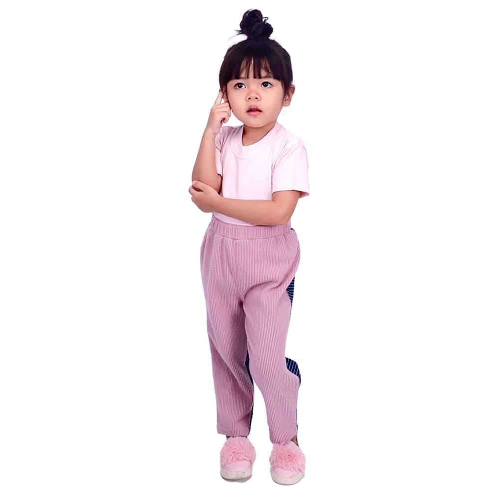 Cuit Baby Wear Toddler Take Series Koi Celana Panjang Corduroy Anak Usia 1-5 Tahun - XL Dusty Pink - 1