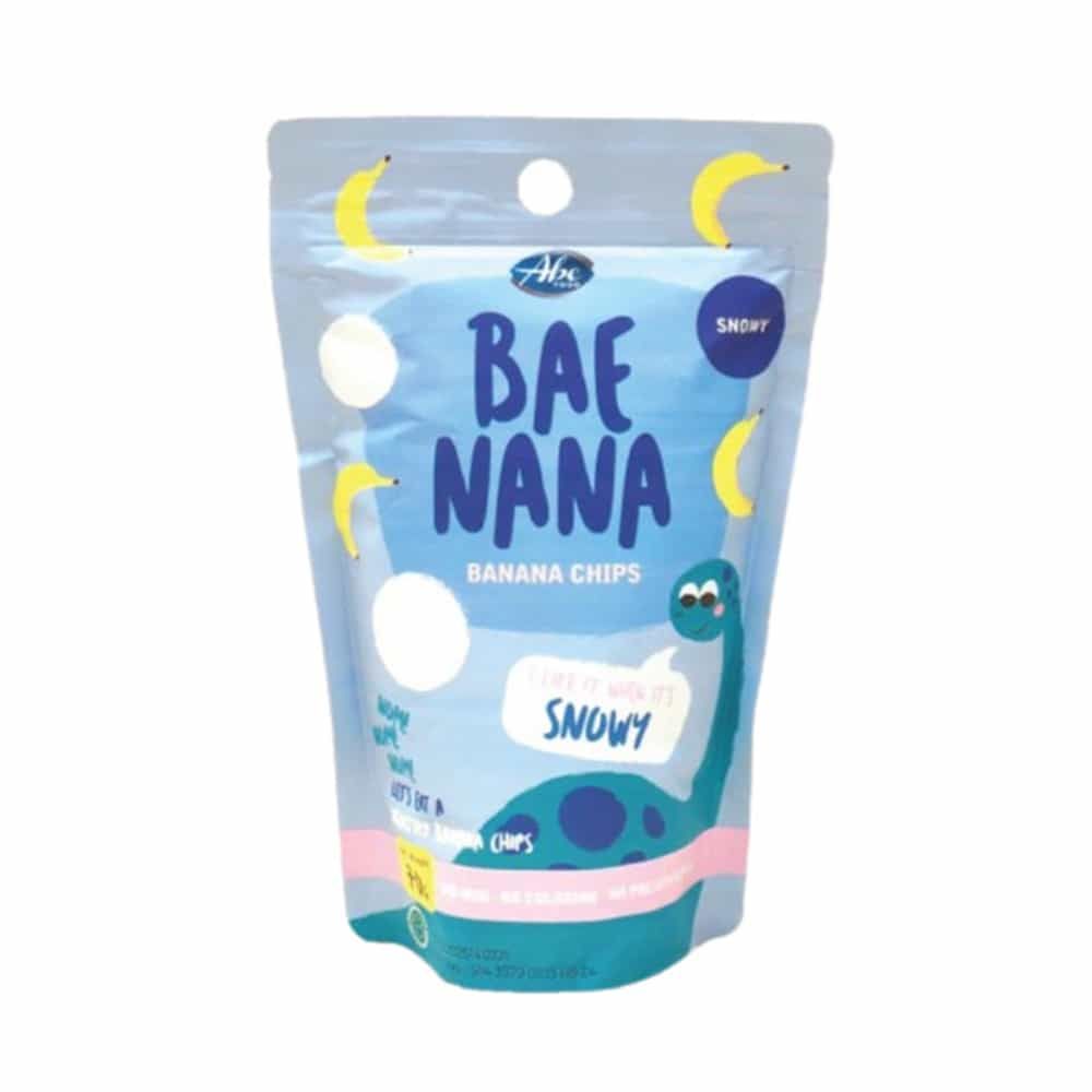 Abe Food Bae Nana Banana Chips Snowy 70 Gr - 1