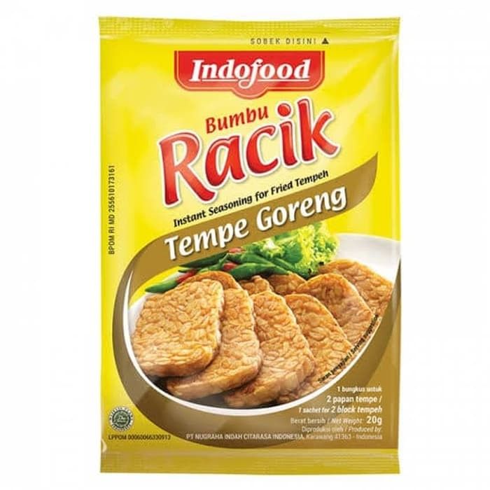 Bumbu Racik Indofood Tempe goreng 20g - 1