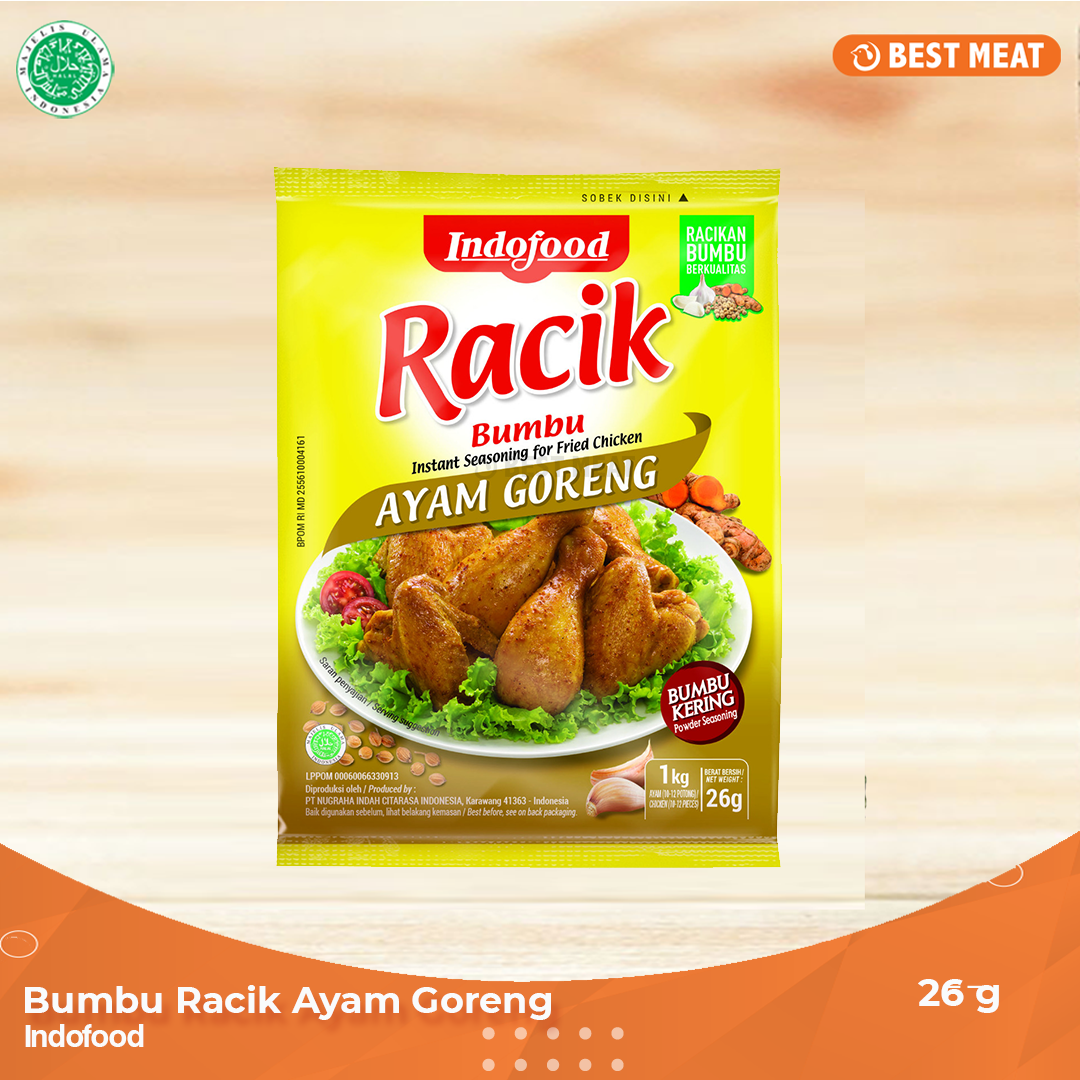 Bumbu Racik Ayam Goreng Indofood 26gr - 1