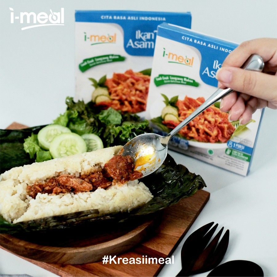 Paket i-meal rendang+tuna+kari dan opor ayam - 5