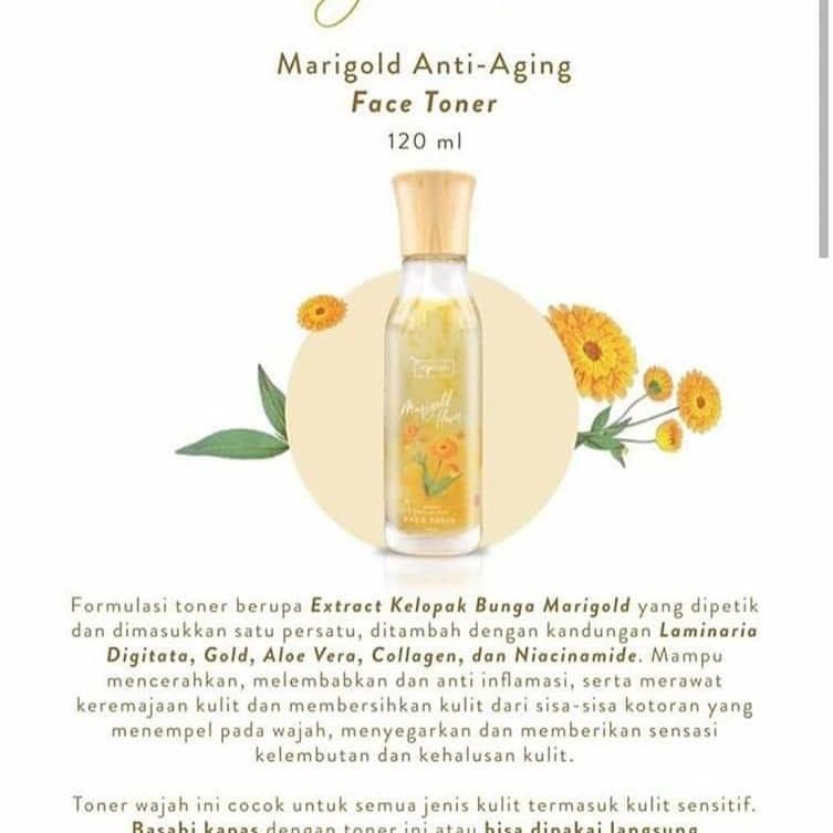 NPURE MARIGOLD FACE TONER ANTI AGING - 3