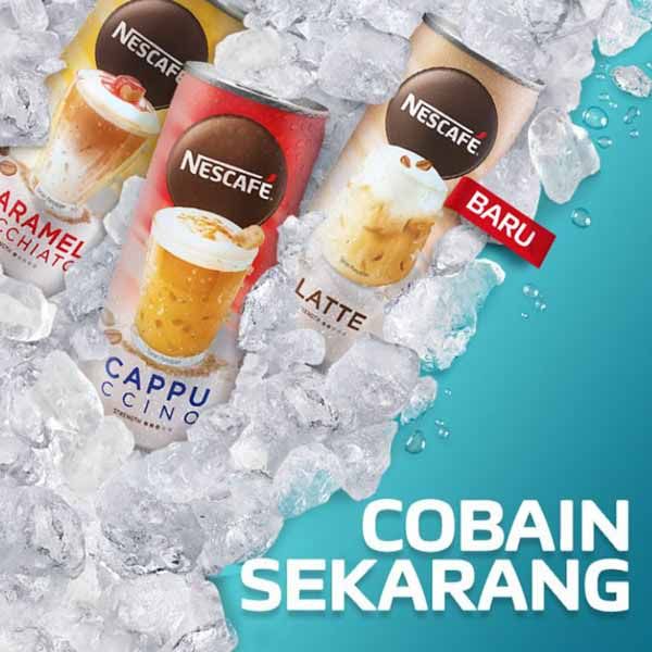 Nescafe Kopi Minuman Kaleng Caramel Macchiato 220Ml - 5