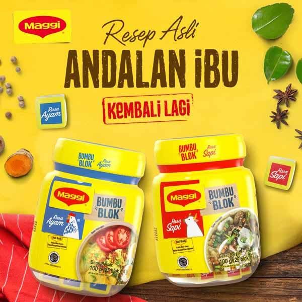 Maggi Blok Rasa Sapi Jar 100G - 2