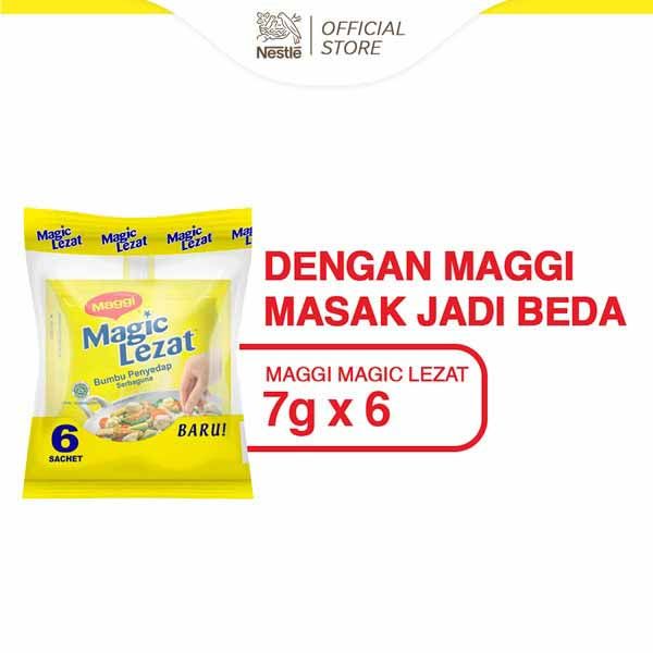 Maggi Magic Lezat Bumbu Penyedap Polybag 6X7G - 1