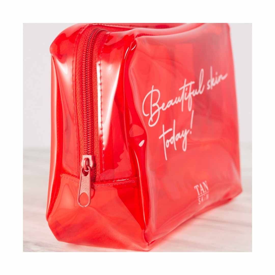 TAN SKIN Tas Kosmetik Pouch Merah Jelly Whitening Series - 4