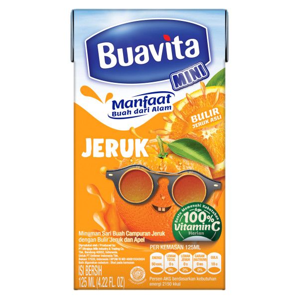 Buavita Mini Juice Jeruk 125Ml - 2