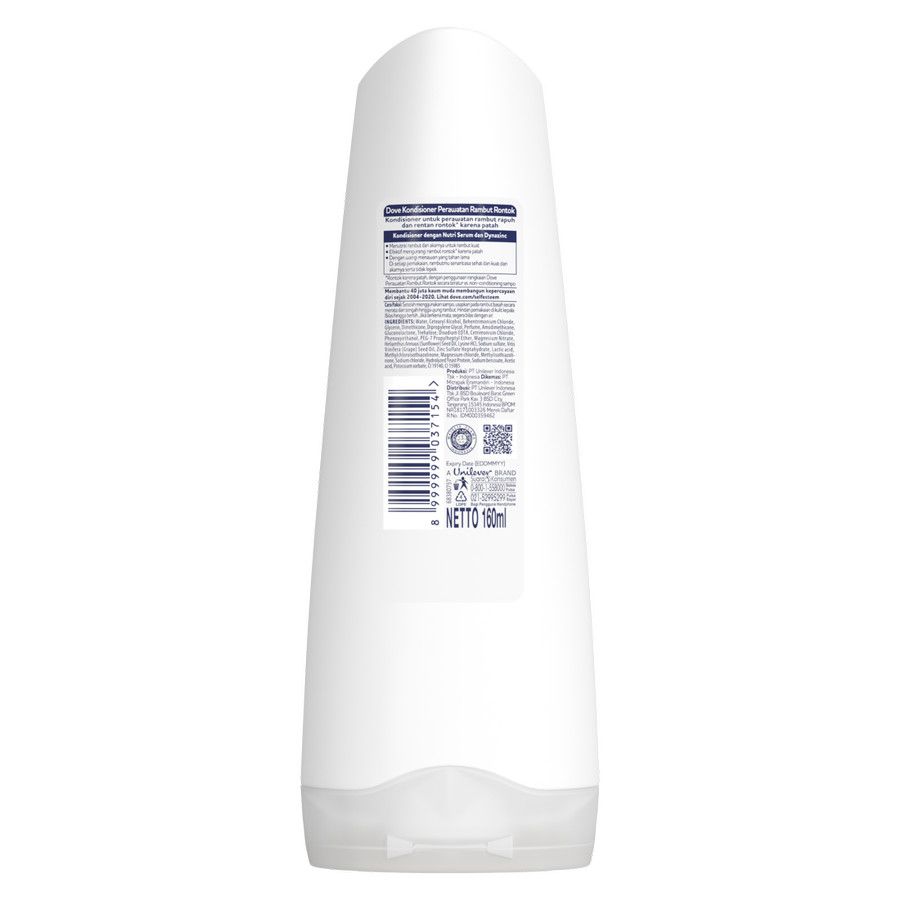 Dove Conditioner Perawatan Rambut Rontok Kondisioner 160ml - 3