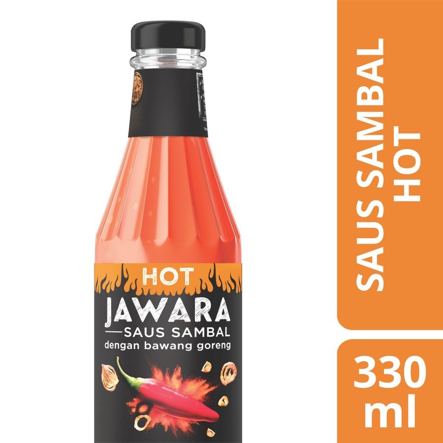 Jawara Saus Sambal Hot 340Ml - 1