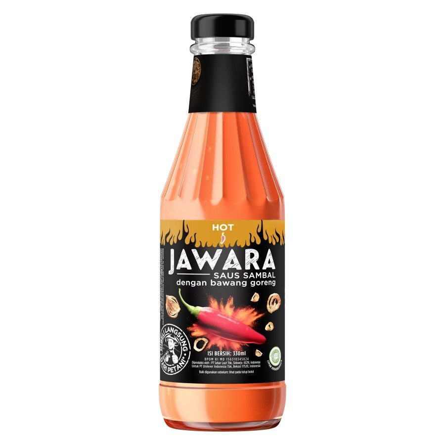 Jawara Saus Sambal Hot 340Ml - 2