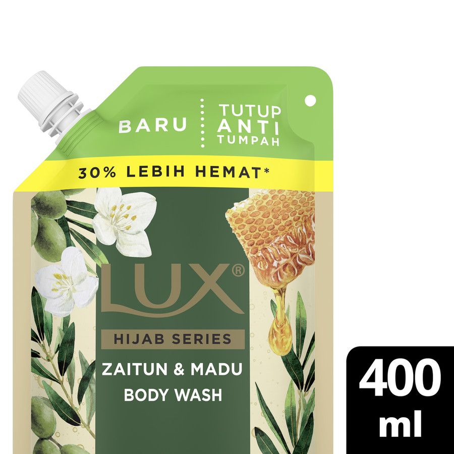 Lux Hijab Series Olive Honey Body Wash 400ml - 1