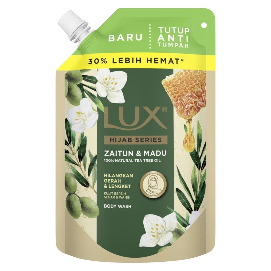 Lux Hijab Series Olive Honey Body Wash 400ml - 2