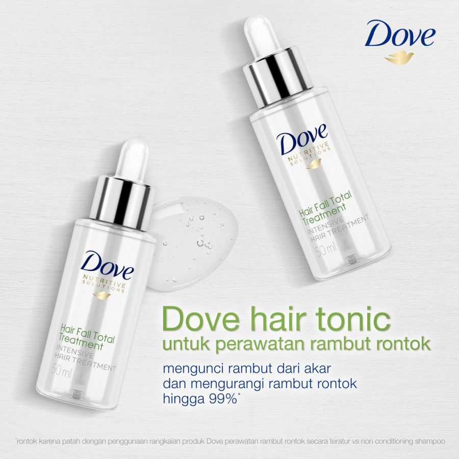 Dove Hair Tonic Hair Fall Intensive Leave On Treatment 50ml - 5