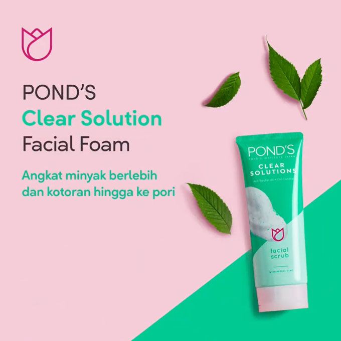 Ponds Clear Solutions Facial Foam 100G - 5