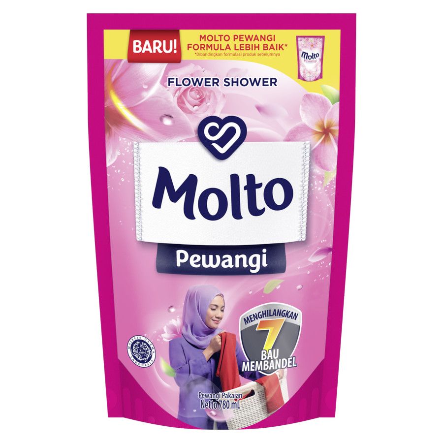 Molto Pewangi Pink 820Ml - 2