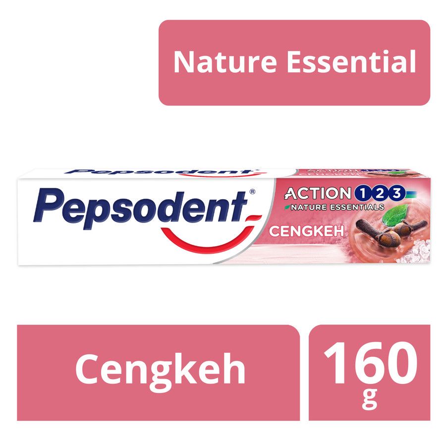 Pepsodent Action 123 Pasta Gigi Cengkeh 160G - 1