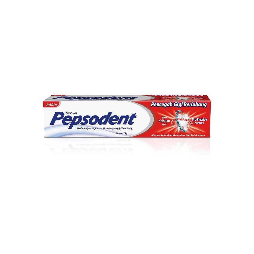 Pepsodent Pencegah Gigi Berlubang Pasta Gigi 75G - 2